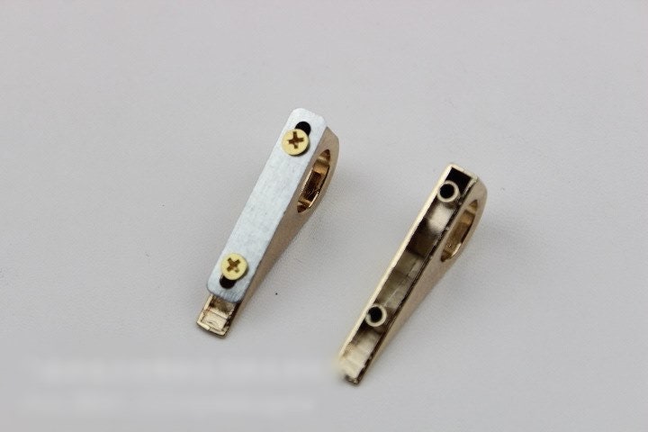 Strap Handles Connector 1/10 pcs Bag Hardware Metal Lock Buckle Light Gold Handmade Purse Handbag Backpack Making 45mm 1 3/4 inch Wholesale