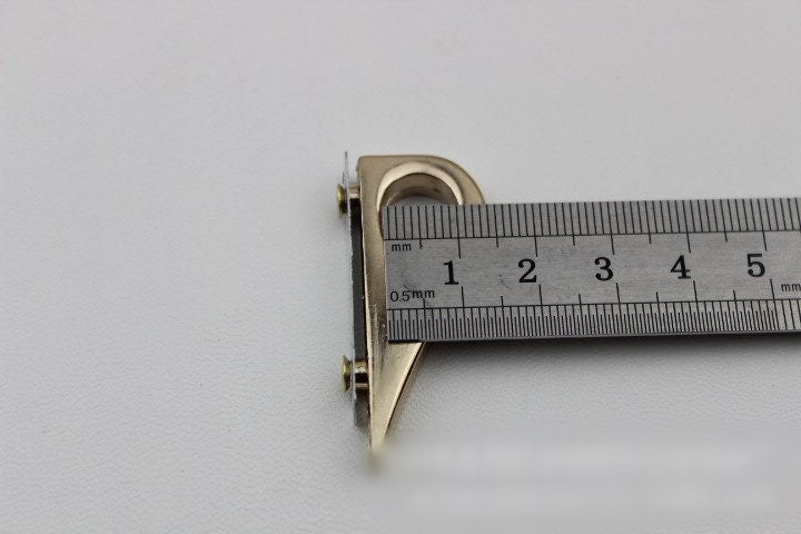 Strap Handles Connector 1/10 pcs Bag Hardware Metal Lock Buckle Light Gold Handmade Purse Handbag Backpack Making 45mm 1 3/4 inch Wholesale