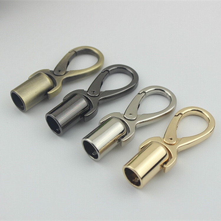 Swivel Lever Snap Hook 1/10pcs Bag Hardware Metal Spring Trigger Lobster Clasp Clip Gold Silver Gunmetal Bronze 65 10mm Purse Handbag Making