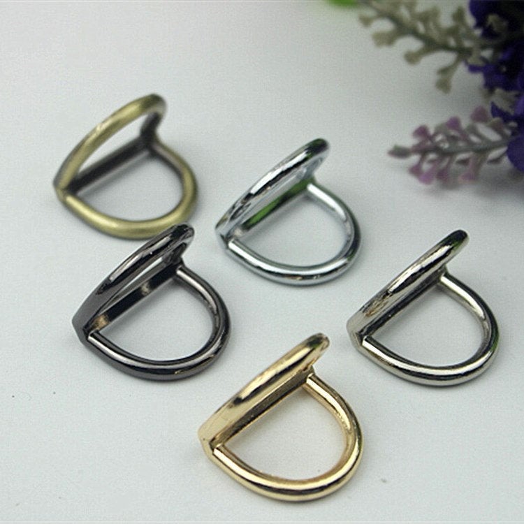 Strap Handles Connector Bag Hardware Metal Lock Buckle Gold Silver Black Bronze 2/20 pcs Handmade Purse Handbag Backpack Making 18mm 3/4"