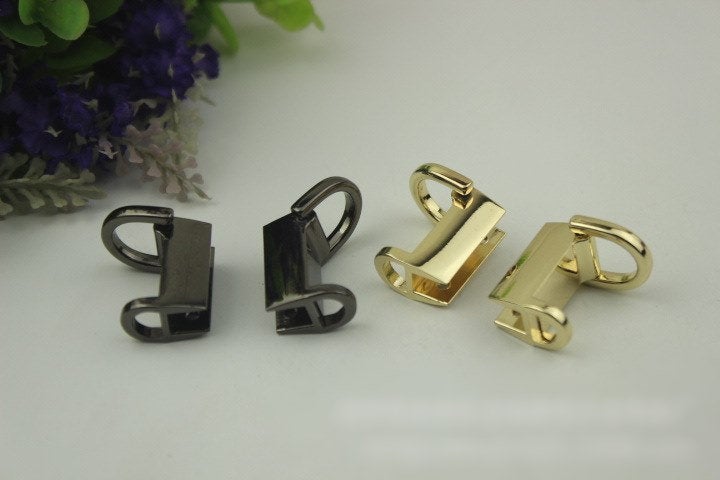 Strap Handles Connector Bag Hardware Metal Lock Buckle Gold Gunmetal Black 2/20 pcs Handmade Purse Handbag Backpack Making 37 mm 1 1/2"