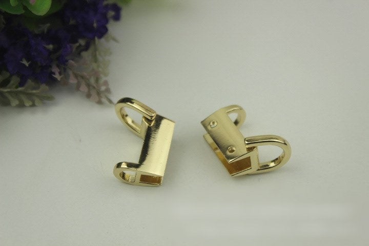 Strap Handles Connector Bag Hardware Metal Lock Buckle Gold Gunmetal Black 2/20 pcs Handmade Purse Handbag Backpack Making 37 mm 1 1/2"