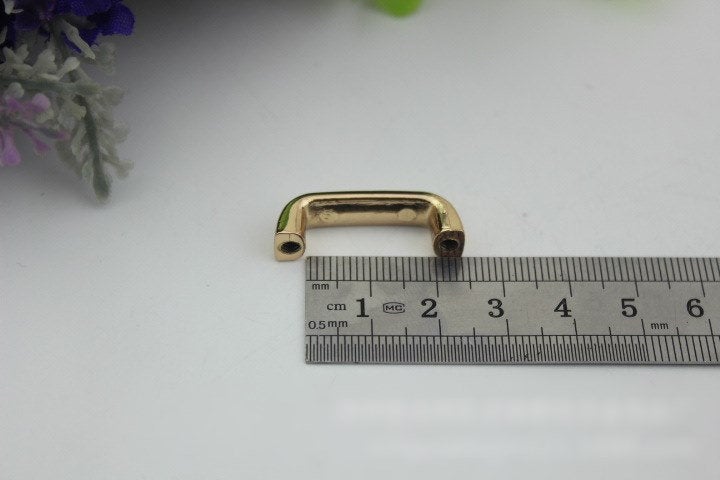 Belt Loops Chain Connector Bag Hardware Arch Bridge Buckle Gold Silver Bronze 2/20 pcs Handmade Purse Handbag Making Metal 20 26 31 38 mm