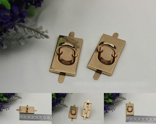 Belt Loops Chain Connector Bag Hardware Arch Bridge Buckle Light Gold 2/20 pcs Handmade Purse Handbag Making Metal 37mm 1 1/2"