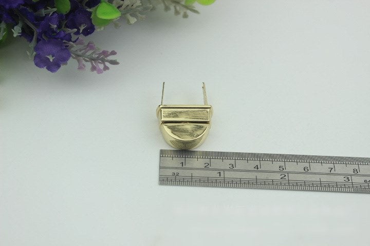 Rectangle Twist Turn Lock Bag Hardware Gold Silver Gunmetal Bronze 2/20 pcs Handmade Purse Handbag Making Metal 80 30mm Wholesale Supplies