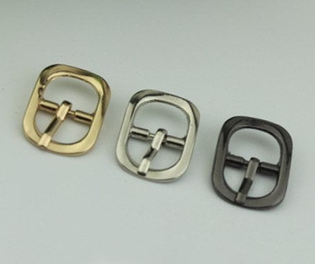 Purse Strap Slider Bag Hardware Metal Rectangle Double Loop Slide Buckle Adjuster Keeper Ring 12mm 1/2" Gold Silver 2/20pcs DIY Supplies