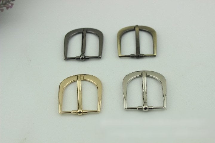 Purse Strap Slider Bag Hardware Metal D-Shaped Single Loop Slide Buckle Adjuster Keeper Ring 25mm 1" Gold Silver Bronze 2/20pcs DIY Supplies