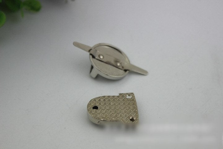 Metal Duck Tongue Purse Lock Thumb 27 20 mm Tuck Tongue Clasp Latch Clutch Case Bag Leathercraft Hardware Repair Silver Gold Bronze Black