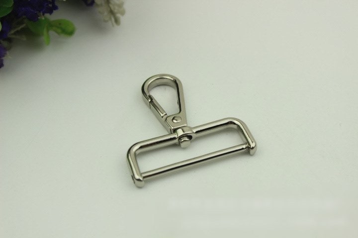 Swivel Lever Snap Hook 1/10pcs Bag Hardware Metal Spring Trigger Lobster Clasp Clip Gold Silver Bronze 38 32 25 20 16mm Purse Handbag Making