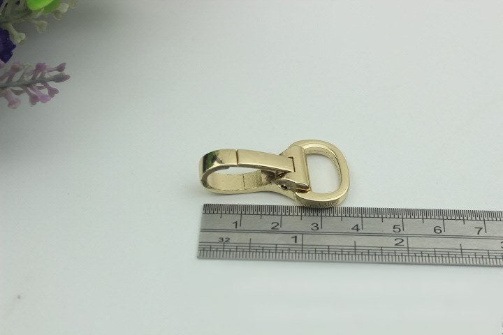 Swivel Lever Snap Hook 1/10pcs Bag Hardware Metal Spring Trigger Lobster Clasp Clip Gold Silver Gunmetal Bronze 37 15mm Purse Handbag Making