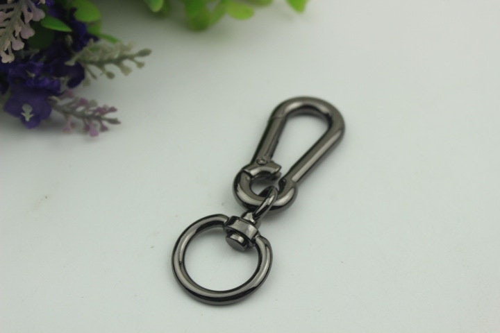 Swivel Lever Snap Hook 1/10pcs Bag Hardware Metal Spring Trigger Lobster Clasp Clip Gold Silver Gunmetal Bronze 78 20mm Purse Handbag Making