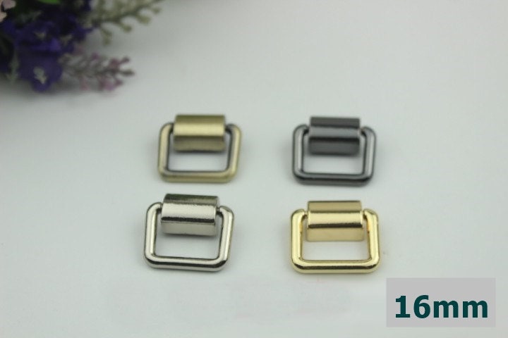 Strap Handles Connector Bag Hardware Metal Lock Buckle Gold Silver Black Bronze 10/100 pcs Handmade Purse Handbag Backpack Making 15 16 19mm