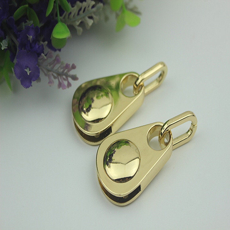 Teardrop Strap Handles Connector Bag Hardware Metal Lock Buckle Light Gold 1/10 pcs Handmade Purse Handbag Backpack Making 57mm 2 1/4 inch