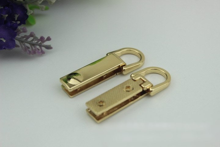 Strap Handles Connector Bag Hardware Metal Lock Buckle Light Gold Gunmetal Black 1/10 pcs Handmade Purse Handbag Backpack Making 47mm 1 7/8"