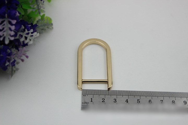 Horseshoe Handbag Connector 10pcs Bag Hardware Light Gold Metal Clip Clasp Buckle Purse Strap Handles Screw D Rings Shackle Wholesale Bulk