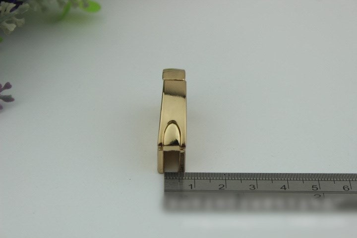 Strap Handles Connector 1/10 pcs Bag Hardware Metal Lock Buckle Gold Silver Gunmetal Bronze Handmade Purse Handbag Backpack Making 35mm Bulk