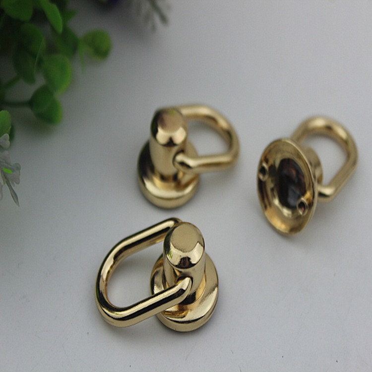 Strap Handles Connector 1/10 pcs Bag Hardware Metal Lock Buckle Light Gold Handmade Purse Handbag Backpack Making 40mm 1 5/8 inch Wholesale