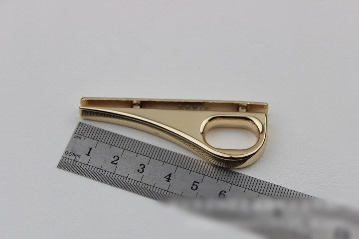 Strap Handles Connector 1/10 pcs Bag Hardware Metal Lock Buckle Light Gold Handmade Purse Handbag Backpack Making 67mm 2 5/8 inch Wholesale