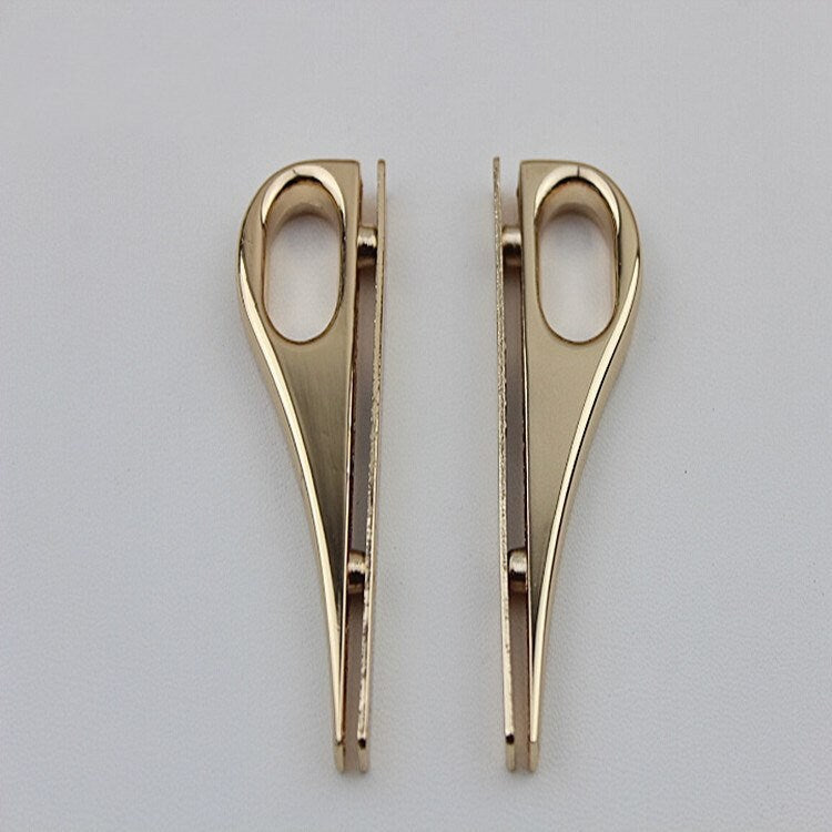 Strap Handles Connector 1/10 pcs Bag Hardware Metal Lock Buckle Light Gold Handmade Purse Handbag Backpack Making 67mm 2 5/8 inch Wholesale