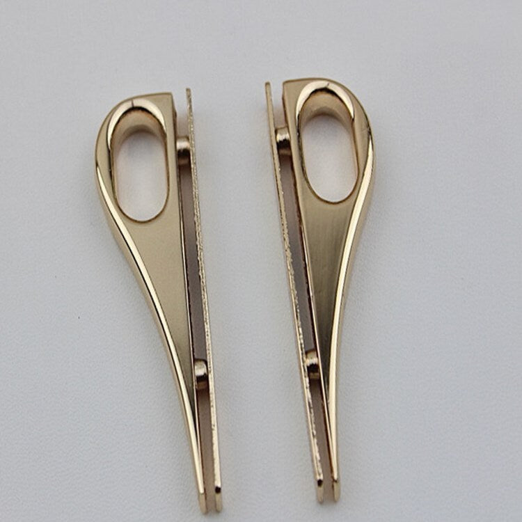 Strap Handles Connector 1/10 pcs Bag Hardware Metal Lock Buckle Light Gold Handmade Purse Handbag Backpack Making 67mm 2 5/8 inch Wholesale