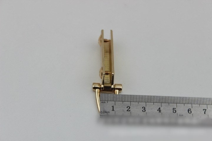 Strap Handles Connector 1/10 pcs Bag Hardware Metal Lock Buckle Light Gold Handmade Purse Handbag Backpack Making 60mm 2 3/8 inch Wholesale