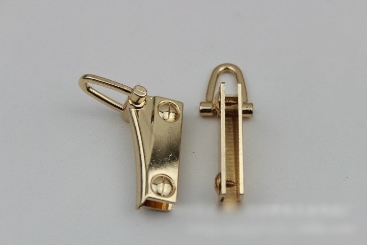 Strap Handles Connector 1/10 pcs Bag Hardware Metal Lock Buckle Light Gold Handmade Purse Handbag Backpack Making 60mm 2 3/8 inch Wholesale