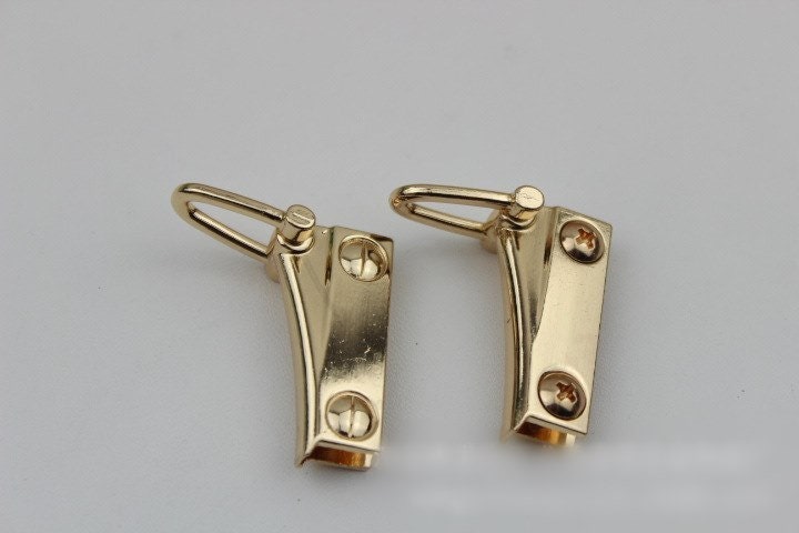 Strap Handles Connector 1/10 pcs Bag Hardware Metal Lock Buckle Light Gold Handmade Purse Handbag Backpack Making 60mm 2 3/8 inch Wholesale