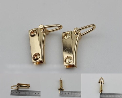 Strap Handles Connector 1/10 pcs Bag Hardware Metal Lock Buckle Light Gold Handmade Purse Handbag Backpack Making 60mm 2 3/8 inch Wholesale