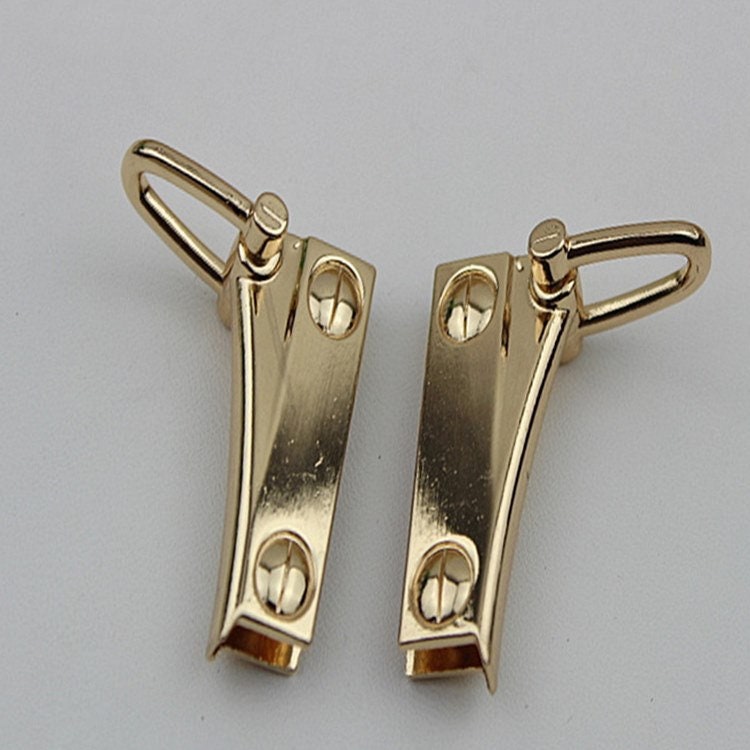 Strap Handles Connector 1/10 pcs Bag Hardware Metal Lock Buckle Light Gold Handmade Purse Handbag Backpack Making 60mm 2 3/8 inch Wholesale