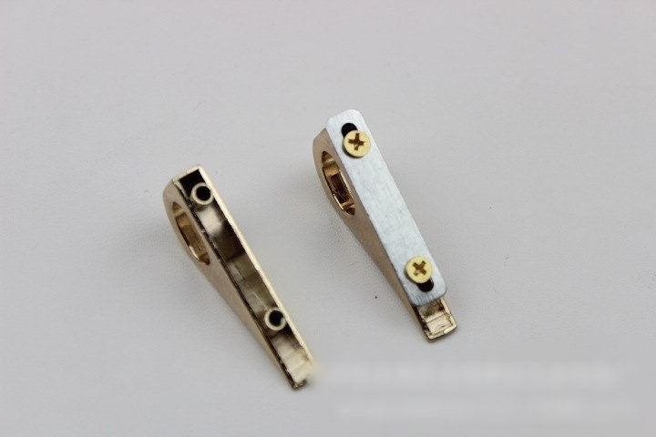 Strap Handles Connector 1/10 pcs Bag Hardware Metal Lock Buckle Light Gold Handmade Purse Handbag Backpack Making 45mm 1 3/4 inch Wholesale