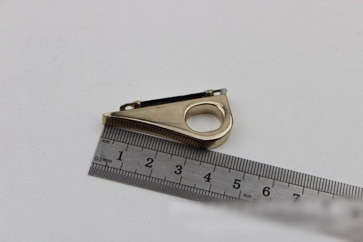 Strap Handles Connector 1/10 pcs Bag Hardware Metal Lock Buckle Light Gold Handmade Purse Handbag Backpack Making 45mm 1 3/4 inch Wholesale