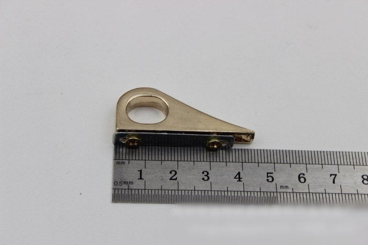 Strap Handles Connector 1/10 pcs Bag Hardware Metal Lock Buckle Light Gold Handmade Purse Handbag Backpack Making 45mm 1 3/4 inch Wholesale