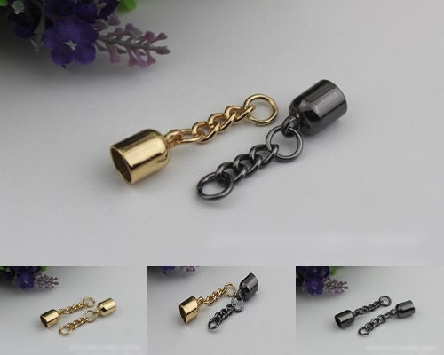 Bell Tassel Keychain 1/10 pcs Bag Hardware Cute Gold Gunmetal Handmade Purse Handbag Making Metal Charms 48mm 1 7/8" Bulk Wholesale Supplies