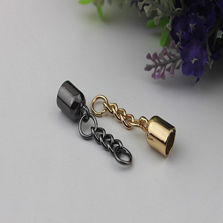 Bell Tassel Keychain 1/10 pcs Bag Hardware Cute Gold Gunmetal Handmade Purse Handbag Making Metal Charms 48mm 1 7/8" Bulk Wholesale Supplies