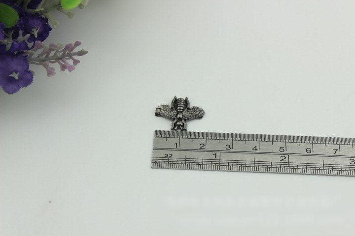 Beetle Purse Label 1/10pcs Bag Hardware Charm Gold Silver Black Bronze Handmade Purse Handbag Making Metal Decoration Wholesale Supplies