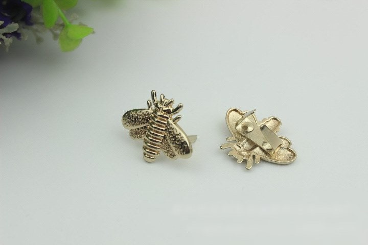 Beetle Purse Label 1/10pcs Bag Hardware Charm Gold Silver Gunmetal Handmade Purse Handbag Making Metal Decoration 30mm Wholesale Supplies