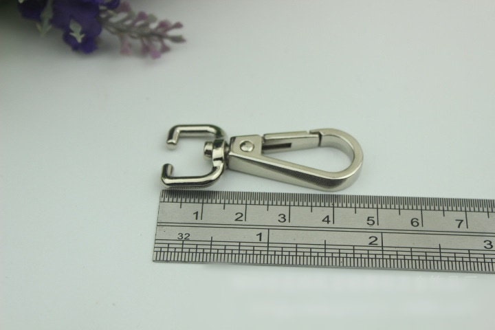 Swivel Lever Snap Hook 1/10pcs Bag Hardware Metal Spring Trigger Lobster Clasp Clip Gold Silver Gunmetal Bronze 13 17mm Purse Handbag Making