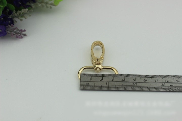 Swivel Lever Snap Hook 1/10pcs Bag Hardware Metal Spring Trigger Lobster Clasp Clip Gold Silver Bronze 16 20 26 32 38mm Purse Handbag Making