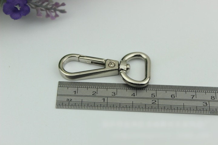 Swivel Lever Snap Hook 1/10pcs Bag Hardware Metal Spring Trigger Lobster Clasp Clip Gold Silver Gunmetal Bronze 47 16mm Purse Handbag Making