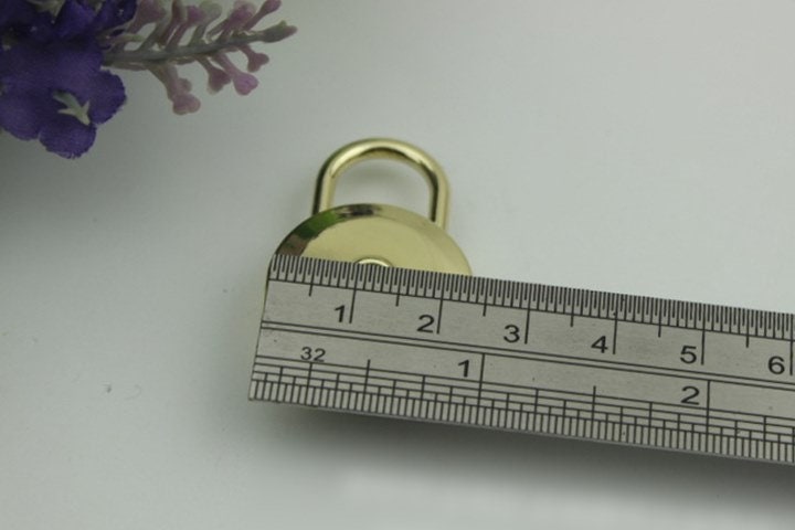 Keyless Switch Padlock Bag Hardware Gold Gunmetal 1/10 pcs Handmade Purse Handbag Making Metal Bulk Wholesale Accessories Supplies