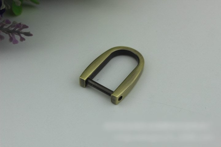 Horseshoe Handbag Connector 10/100pcs Bag Hardware Gold Silver Gunmetal Metal Clip Clasp Buckle Purse Strap Handles Screw D Rings Shackle