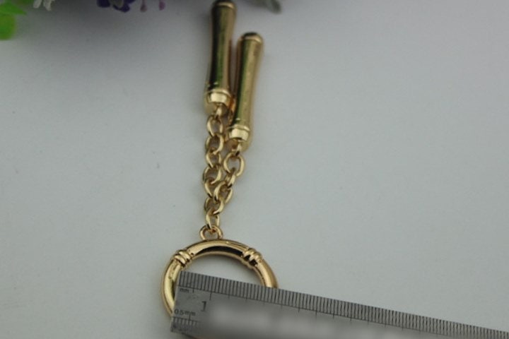 Tassel Keychain Bag Hardware Cute Light Gold 1/10 pcs Handmade Purse Handbag Making Metal Charms 120mm 4 3/4 Inch Bulk Wholesale Supplies