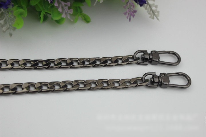 Purse Chain 120cm 47 6/25" Crossbody Metal Curb Brass Strap Handle Silver Gold Black Bronze Hardware Leather Bag Handbag Clutch Vintage DIY