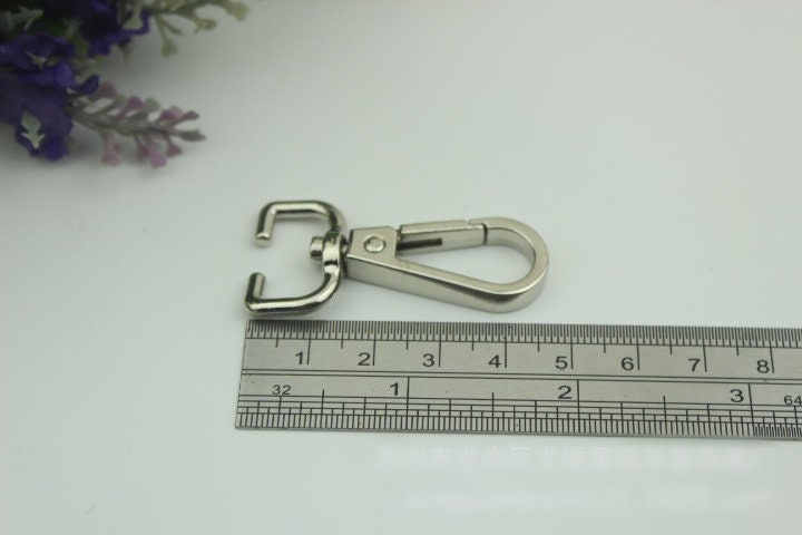 Swivel Lever Snap Hook 1/10pcs Bag Hardware Metal Spring Trigger Lobster Clasp Clip Gold Silver Gunmetal Bronze 13 17mm Purse Handbag Making