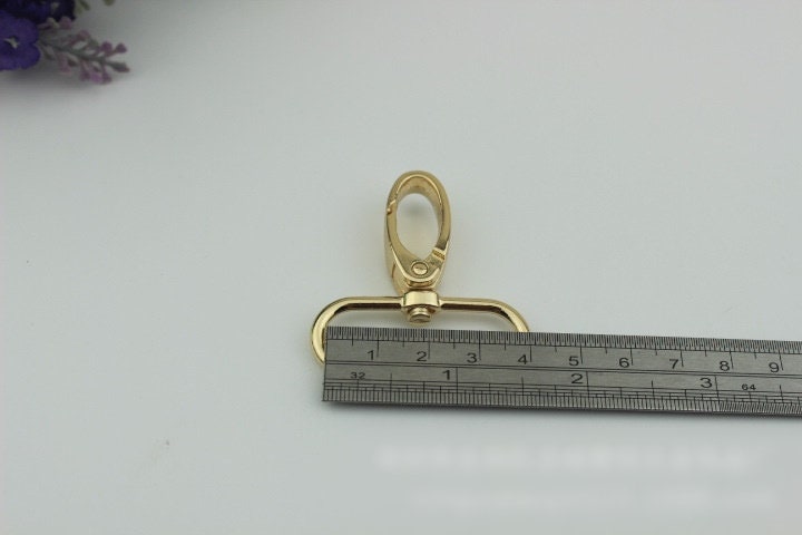 Swivel Lever Snap Hook 1/10pcs Bag Hardware Metal Spring Trigger Lobster Clasp Clip Gold Silver Bronze 16 20 26 32 38mm Purse Handbag Making