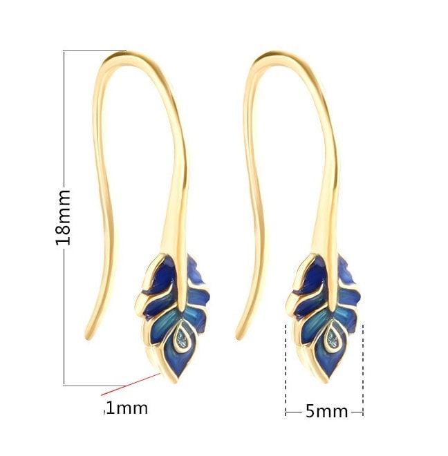 Leaf Clip Earrings Hook Setting Tray Bulk Sterling Silver Gold Fine 925 5x18 mm For One Stone Gemstone Pearl No Prongs DIY Jewelry Wholesale