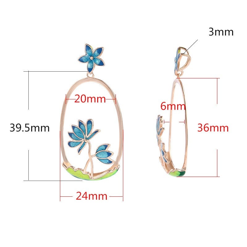 Retro Flower Oval Base Pendant Setting Fine Sterling Silver Rose Gold 925 24x36 mm For One Stone Gemstone No Prongs DIY Jewelry Wholesale