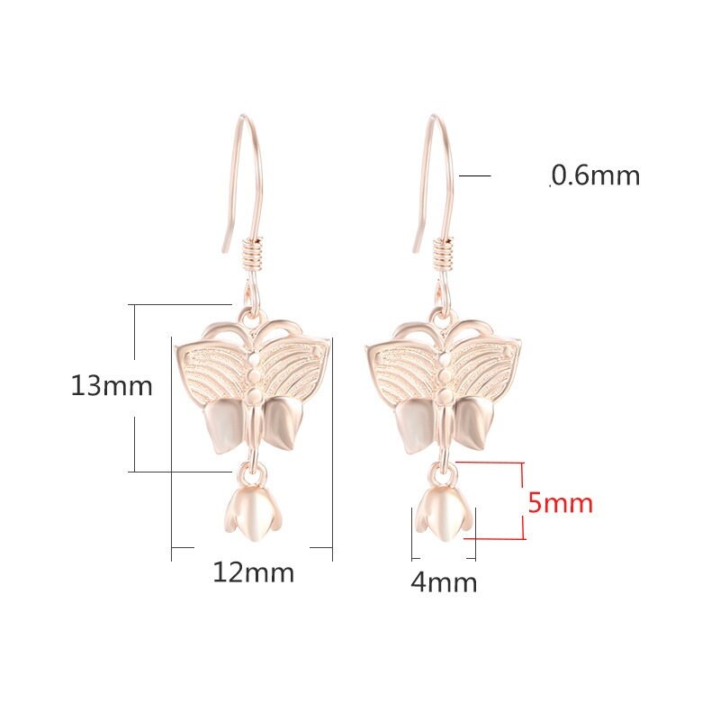 Butterfly Cup Pin Earrings Hook Blank Setting Sterling Silver Gold Bezel Fine 925 5 mm For One Pearl Bead No Prongs DIY Jewelry Wholesale