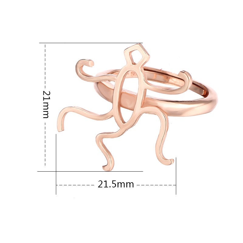 Ring Blank Setting 1pc Sterling Silver 925 Free Shape Base Fine Rose White Gold 21x21.5mm For One Stone Adjustable With Prongs Wholesale