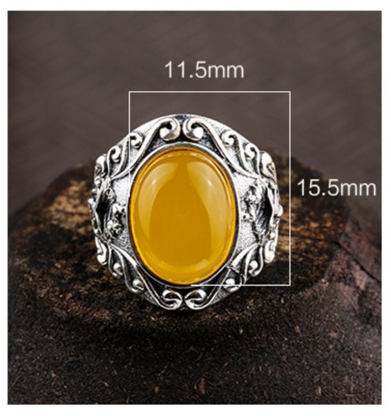 Ring Blank Setting 1pc Sterling Silver 925 Vintage Oval Base Fine 11.5x11.5mm For One Stone Gemstone Adjustable No Prongs Wholesale